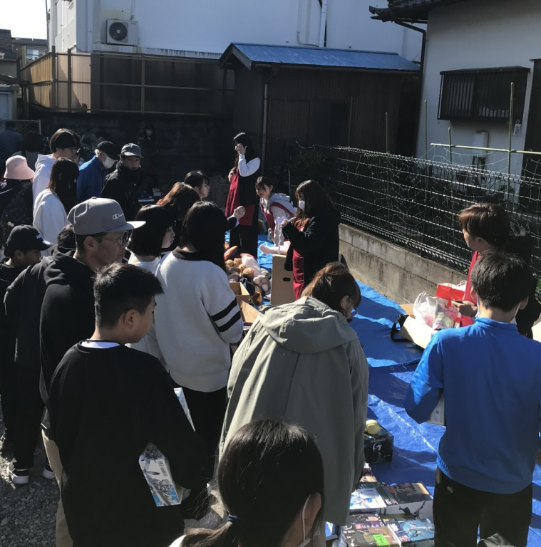 松風荘バザーを実施しました！