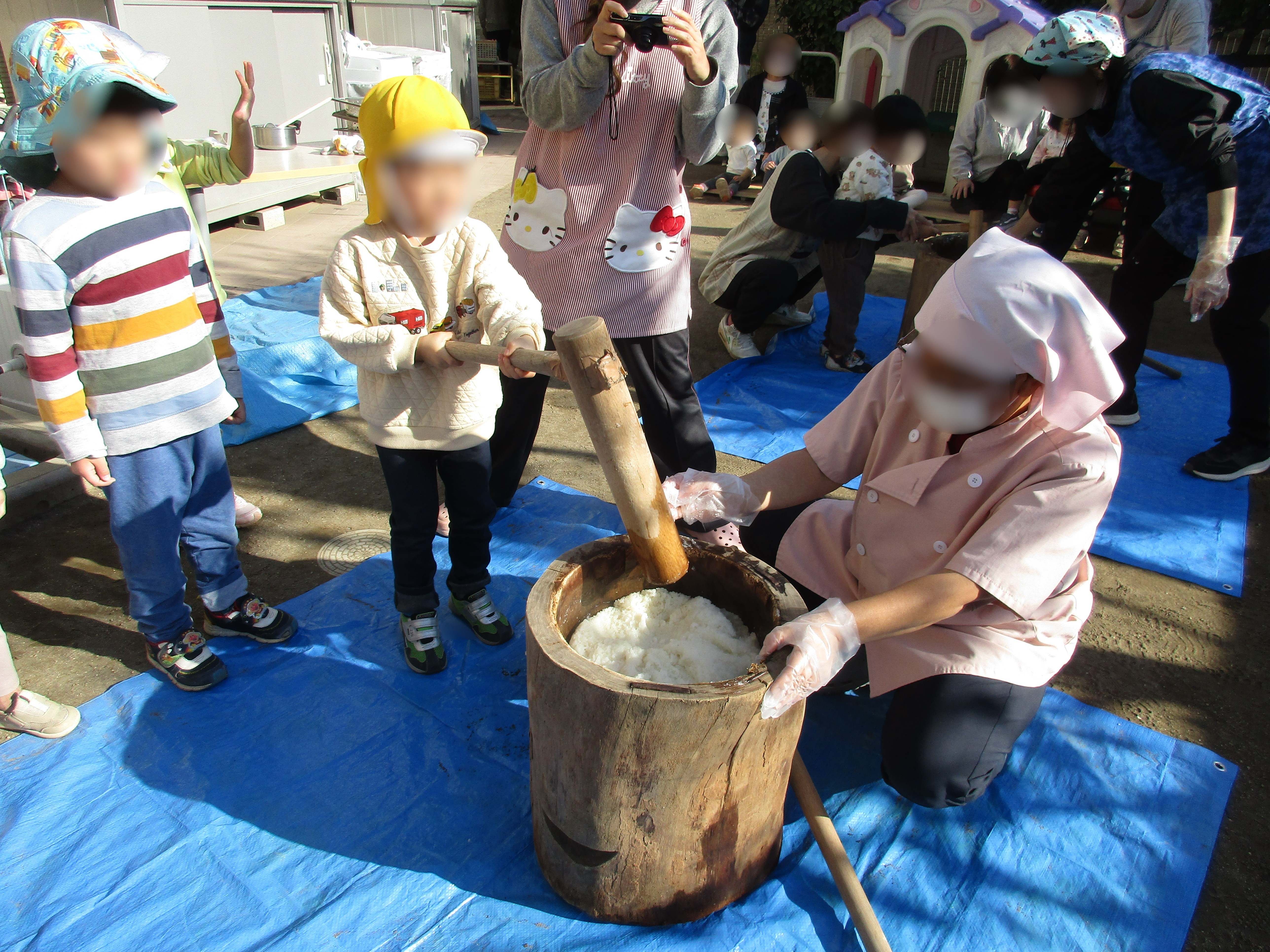 もちつき行事をしました！