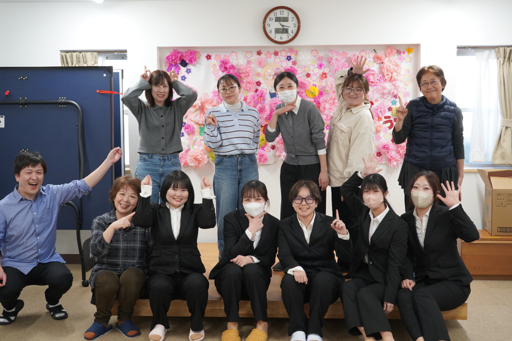 頼もしい新任職員も加わりました！