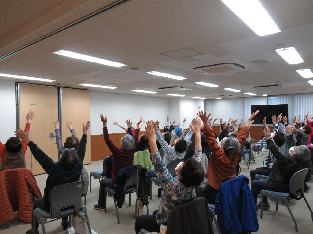 座ってできる全身体操／よし笛演奏～一緒に歌おう！～