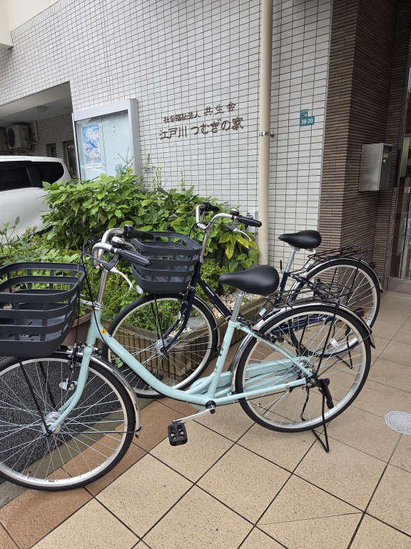 自転車のご寄付を頂きました