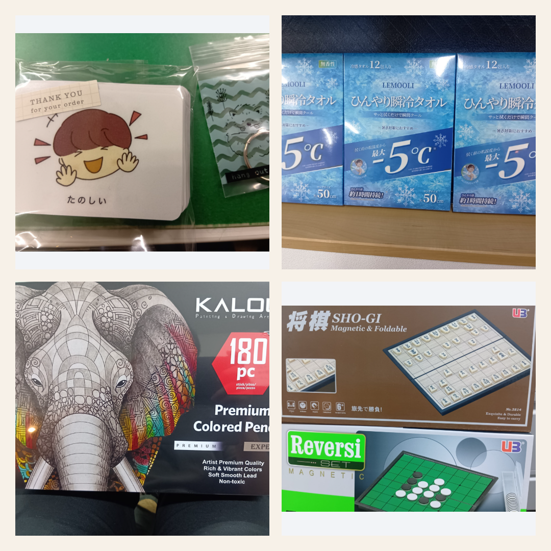 Amazonの欲しいものリストから沢山のプレゼントが届きました！