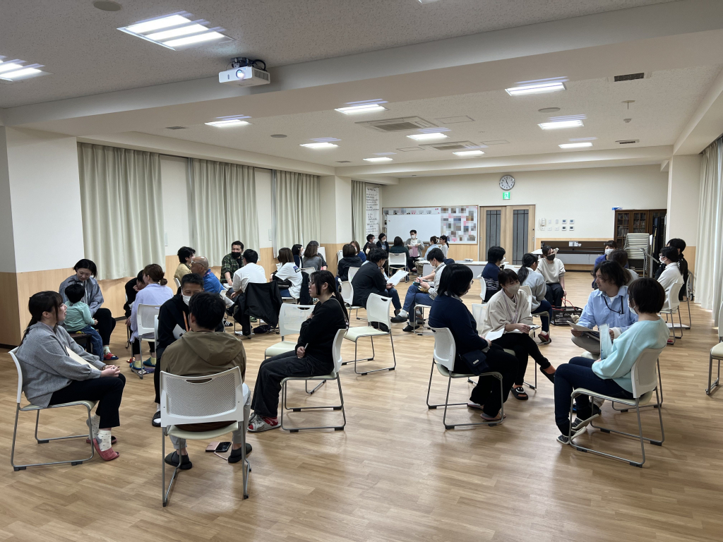 新年度を迎え全体討議を行いました