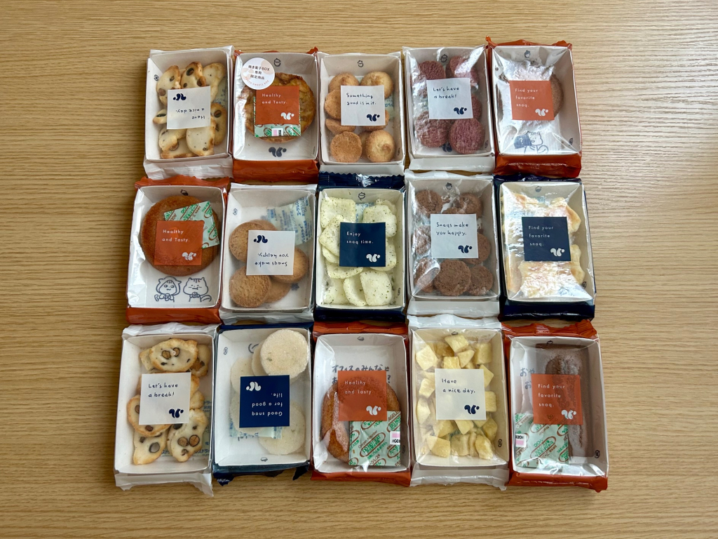 お菓子のご寄附が届きました！