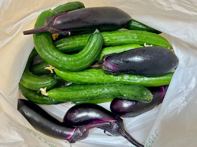 お野菜のご支援ありがとうございます！