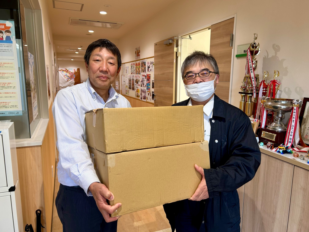 お菓子のご支援ありがとうございます！