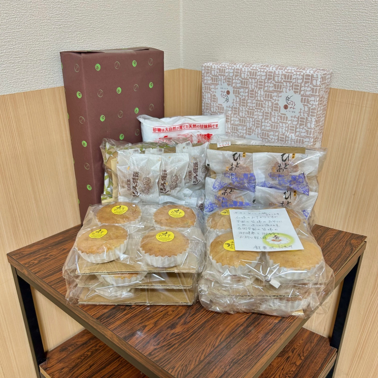 たくさんのお菓子ありがとうございました！