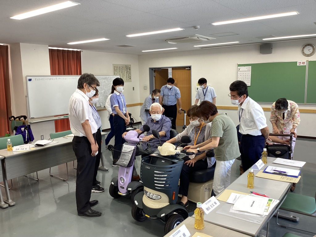 『東立石地区の高齢者の買い物や外出について考える』