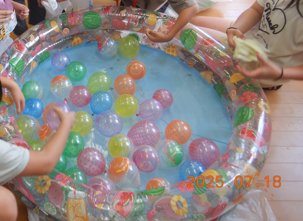 夏のお楽しみ会を行いました 夏のお楽しみ会を行いました